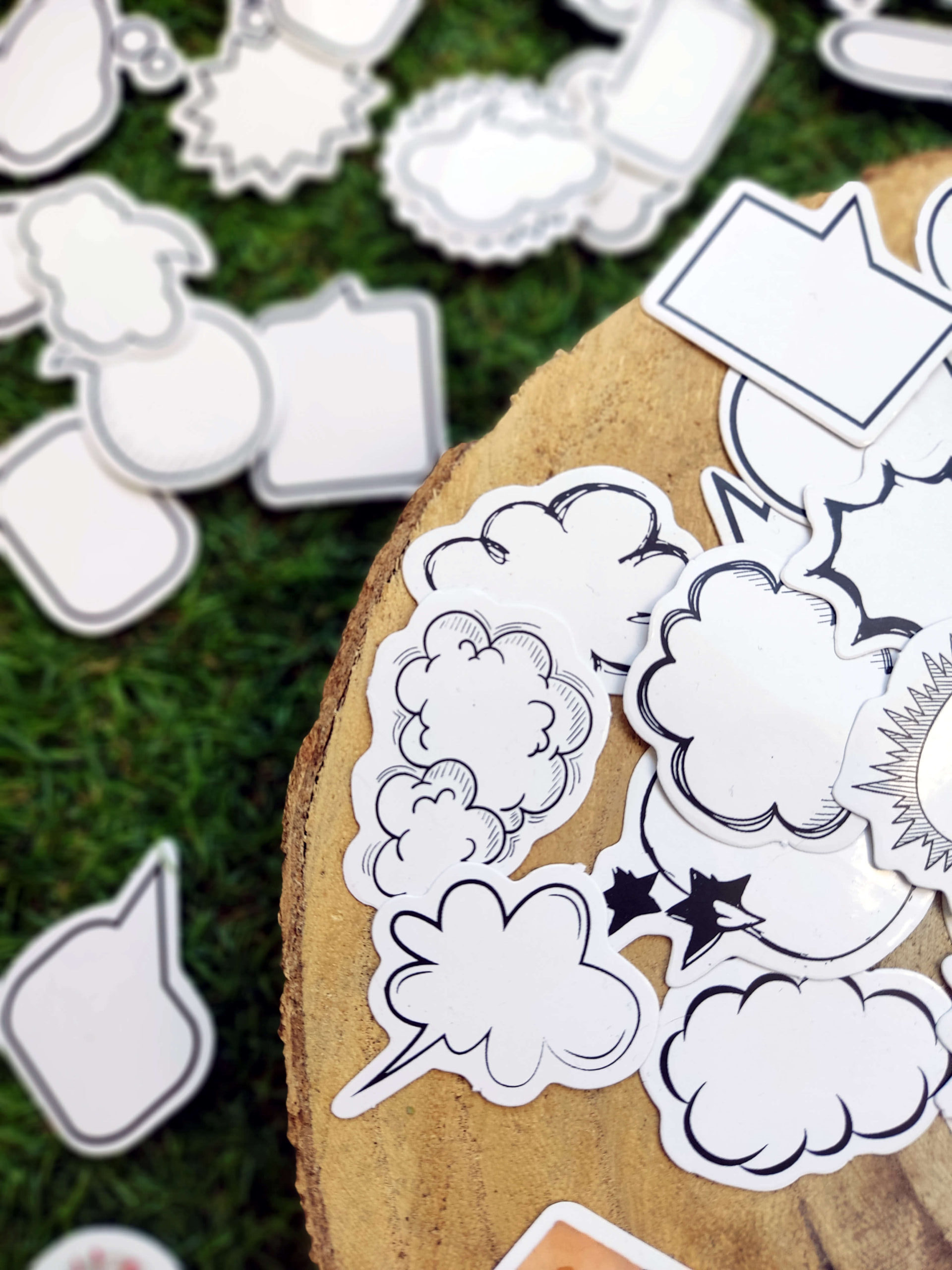 Sticker Close-up